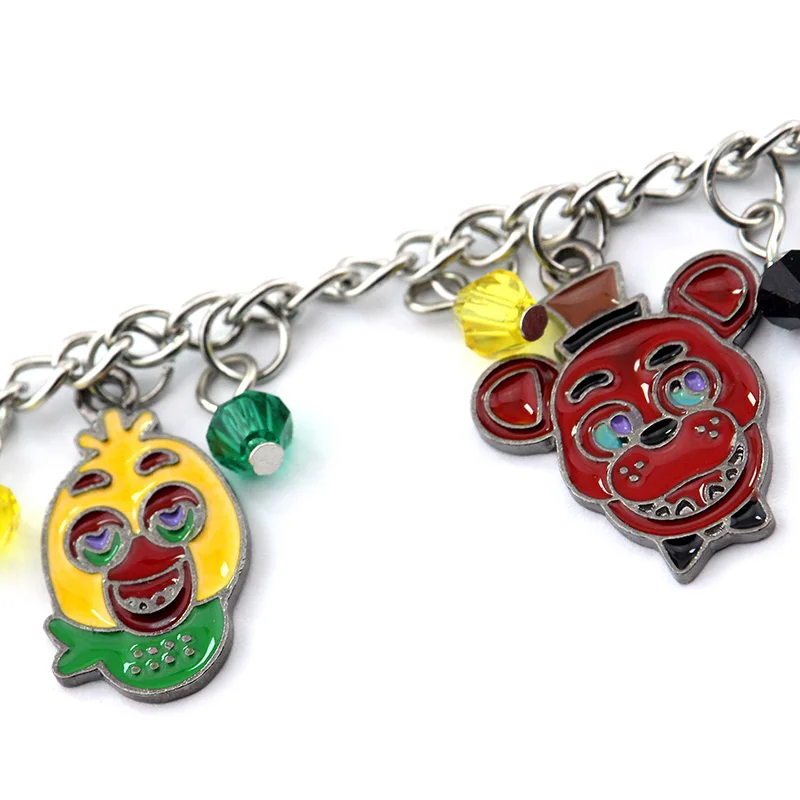 Fnaf Аниме Игра Фредди Браслет-подвеска Лиса Бонни Животное Кукла Фигурка