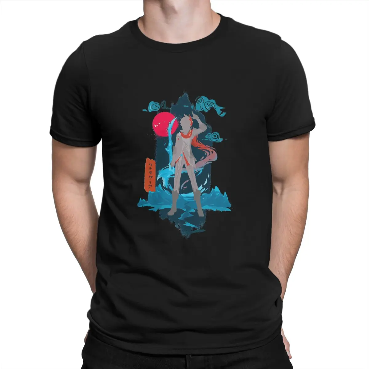 

Tartaglia Special TShirt Genshin Impact Online Role Playing Game Fashion Casual T Shirt Summer T-shirt For Adult