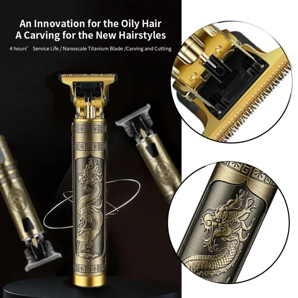 

Large Power Capacity Aluminum Alloy Professional Electric Hair Shaver for Beauty