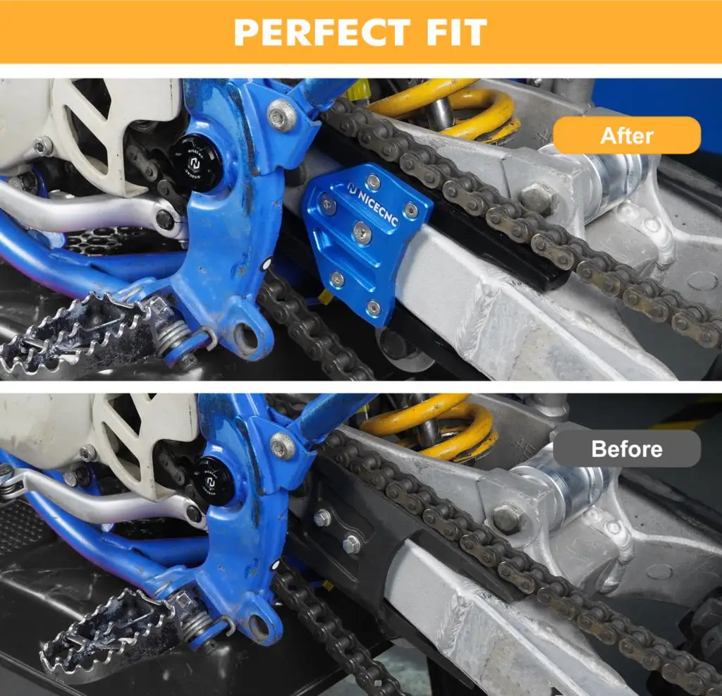 Направляющая цепи для Yamaha YZ 85 YZ85 2002-2021 2020 2019 2018 2017 2016 2015 Team 2014-2011