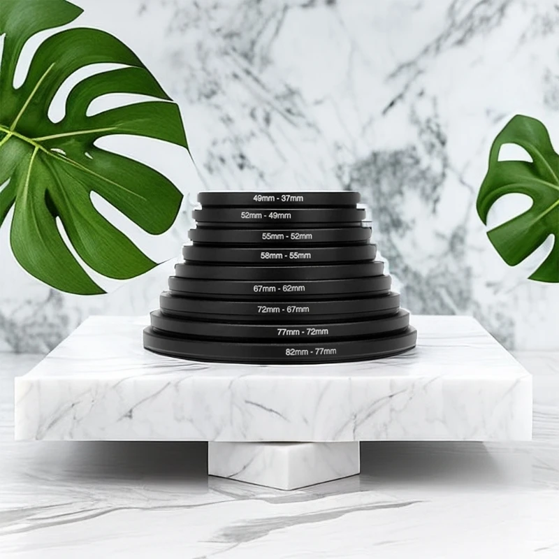 9 шт. фильтры для объективов DSLR УФ-фильтры и поляризаторы с переходными кольцами