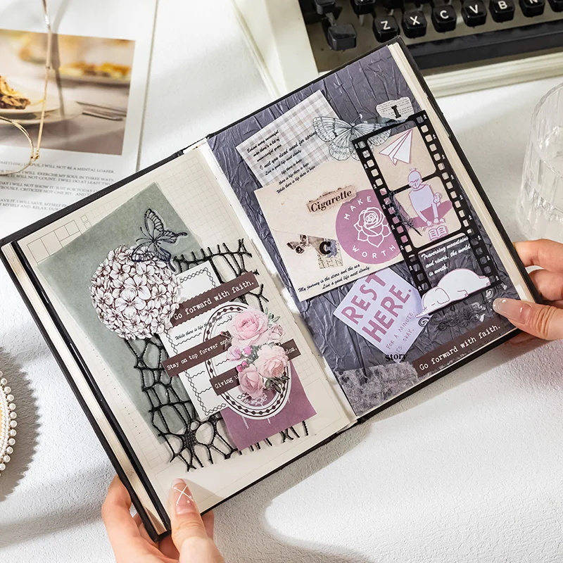 6 шт./партия декоративные бумажные блокноты для записей