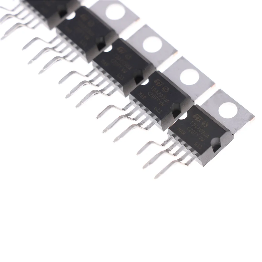 

6pcs TDA2030 / TDA2030A TO220 Linear Audio Amplifier / PA / Short-circuit And Thermal Protection IC