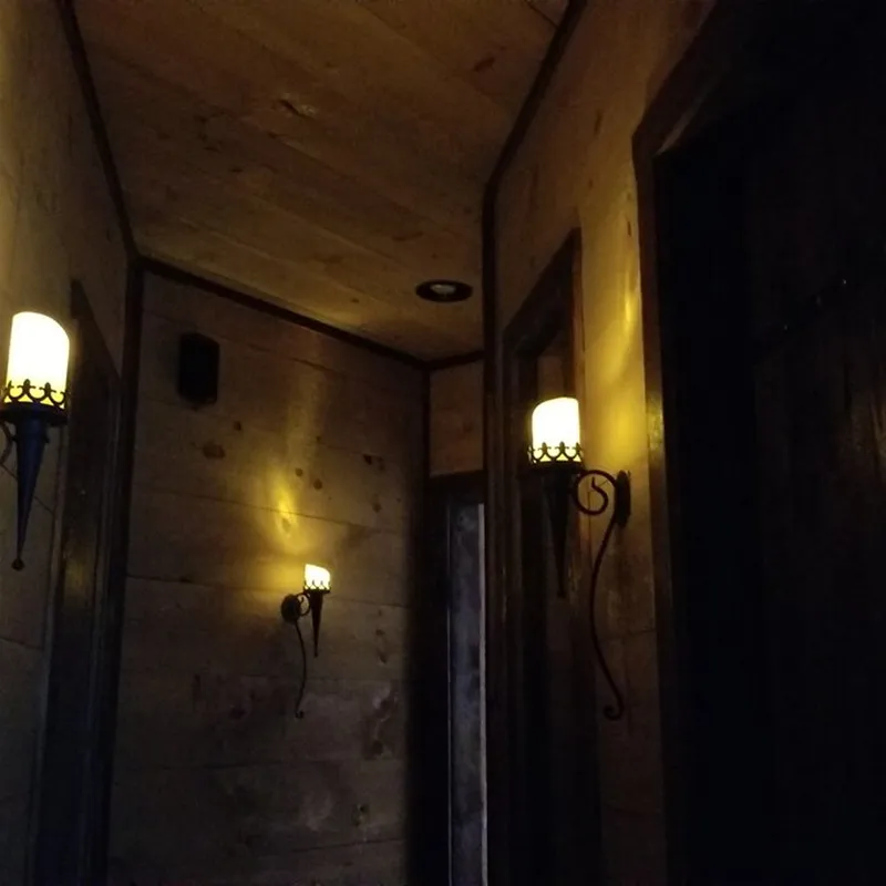 2 шт. винтажный Железный Готический подсвечник в средневековом стиле |