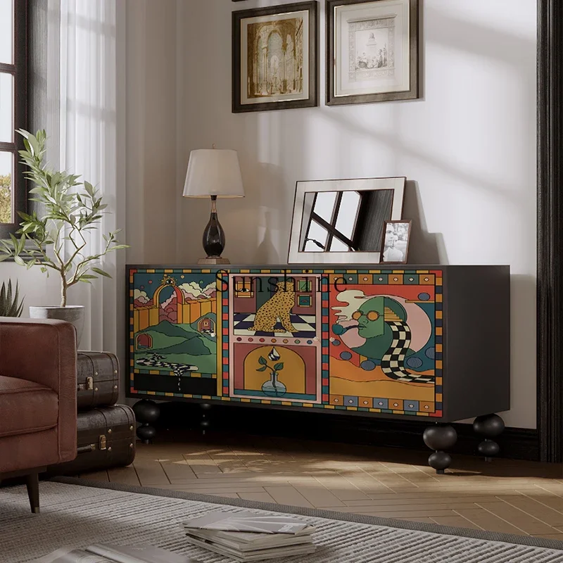 Ретро-шкаф из дерева