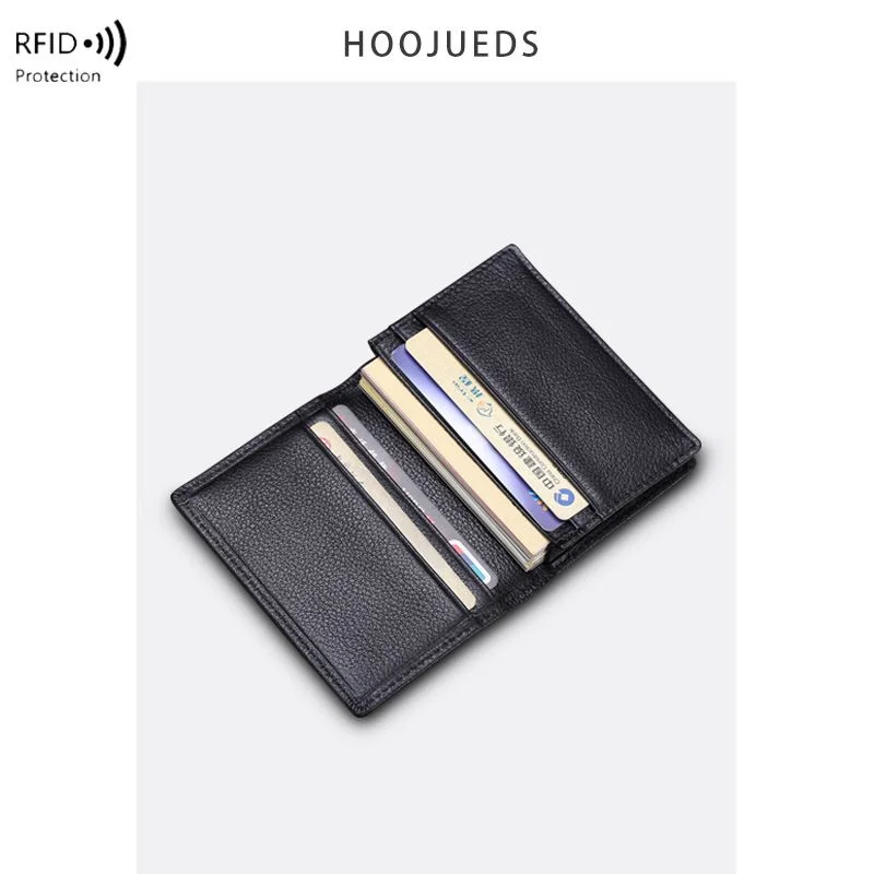 

Rfid Anti-magnetic Card Bag Card Case Leather Business Card Holder High-End Large-Capacity Business ID Credit Card Holders Purse