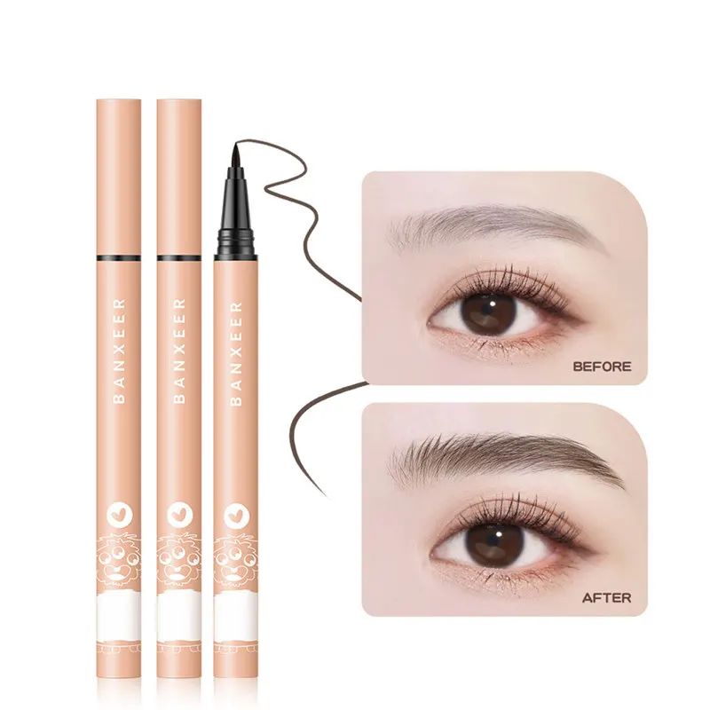 

Liquid Eyebrow Eyeliner Pencil Waterproof Long Lasting Not Easy To Wear Eye Makeup High Pigment Matte Eye Liner Cosmetic Tools