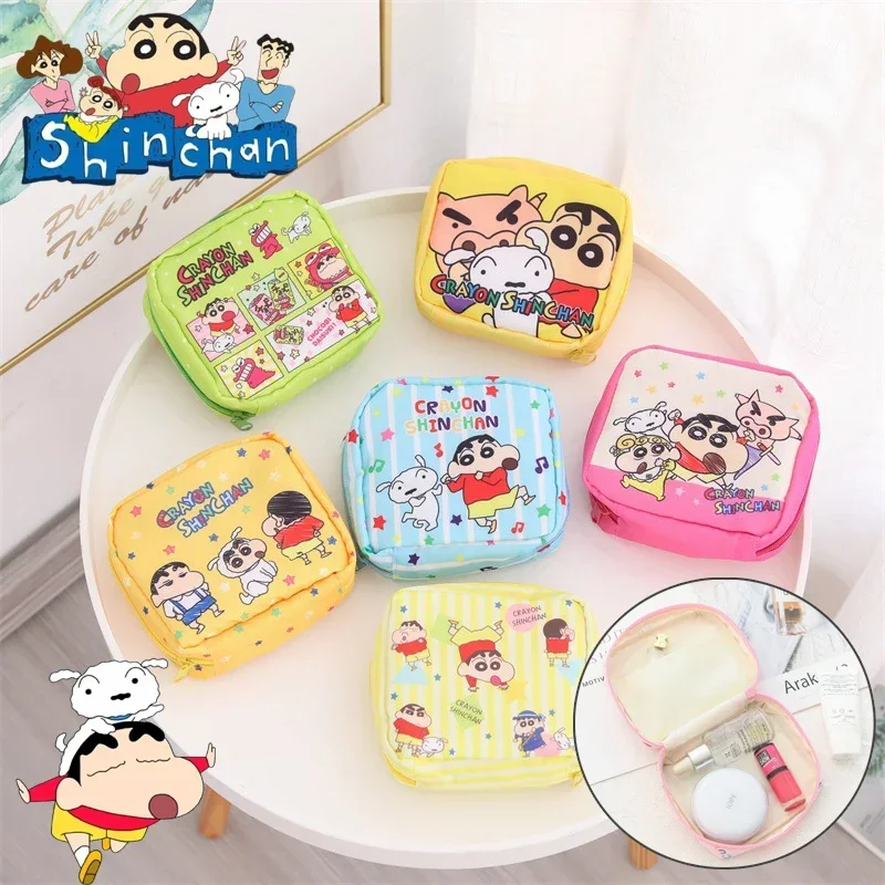Сумка для хранения гигиенических салфеток Shin-chan тампонов женская портативная
