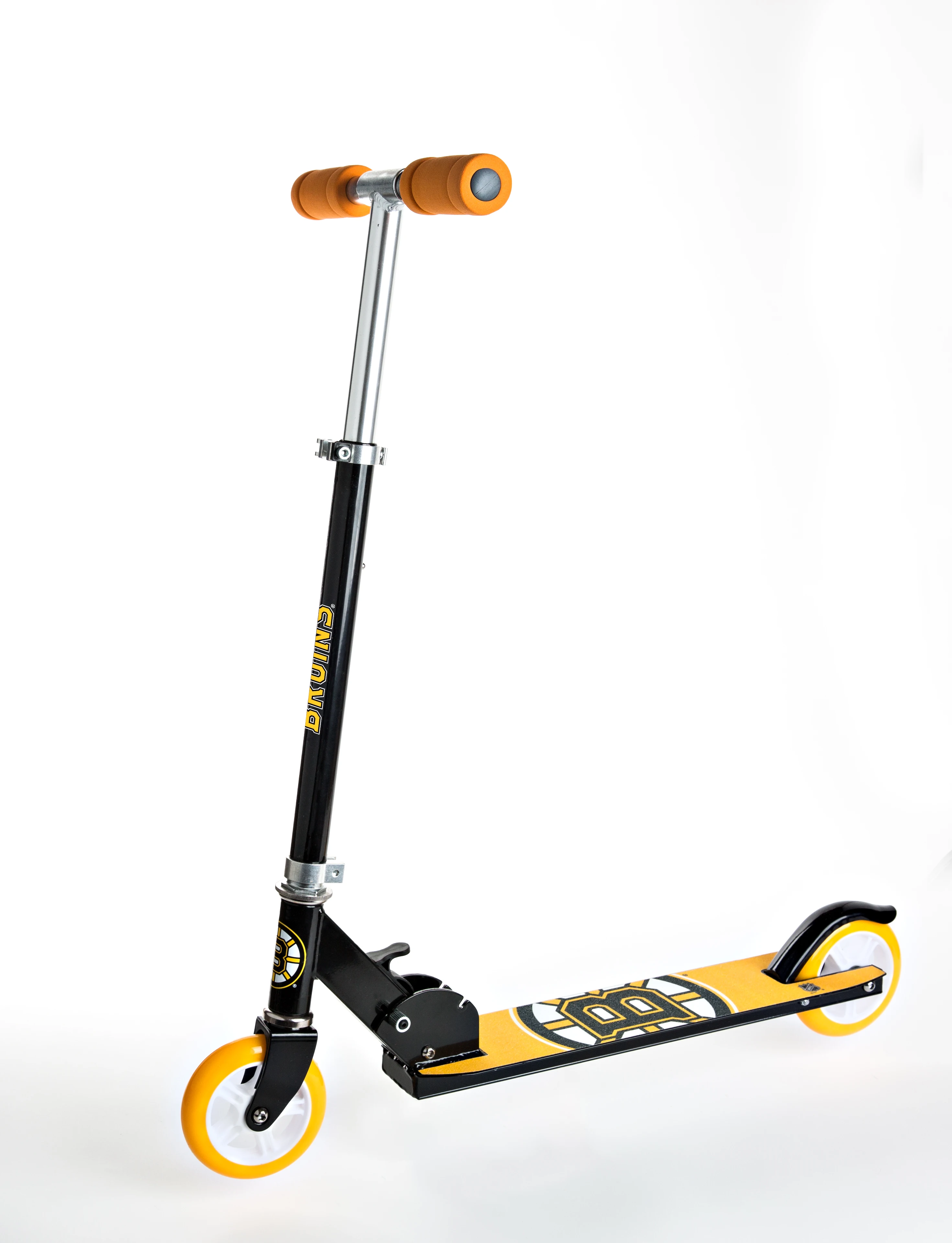 

Bruins Folding Kick Scooter for Kids Ages 5 and Up by Walk-Onz Sports
