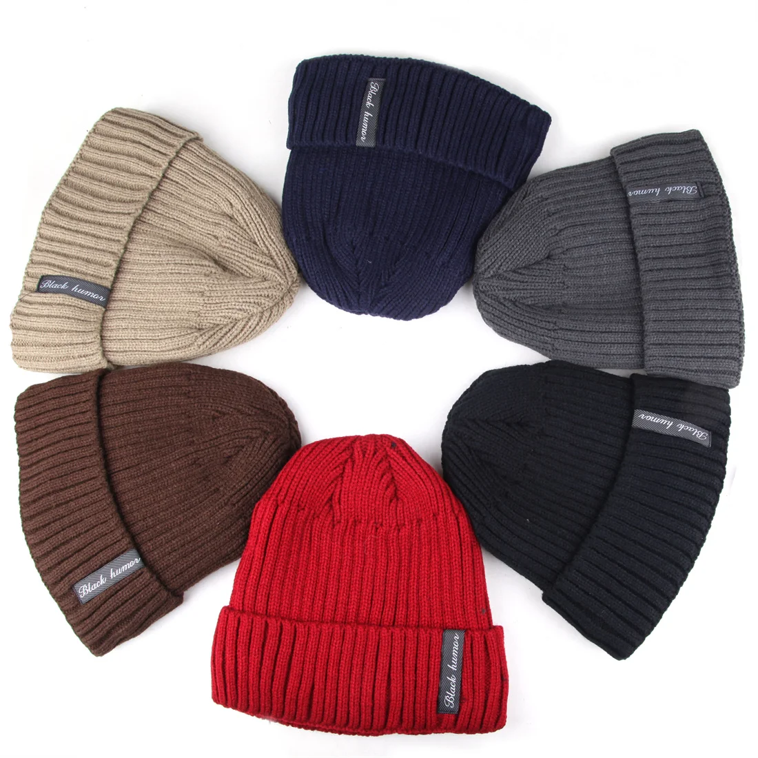 Xthree Skullies Beanies Men Winter Hat Women Knitted Hats For Cap Beanie Gorro Thick Warm Brimless Fur Bonnet on. -> Шапки-бини Xthree Skullies для мужчин и женщин зимняя шапка женские вязаные шапки для шапки горро толстая теплая безкозырка шапка с мех