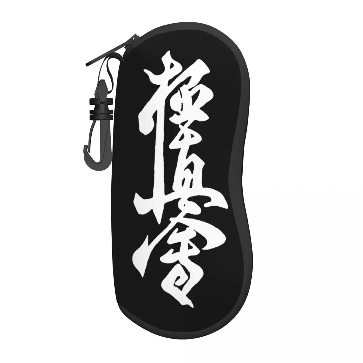 

Kyokushin каратэ символ Kyokushinkai Dojo тренировка 1 (3) винтажные очки искусственный кошелек сумка для очков
