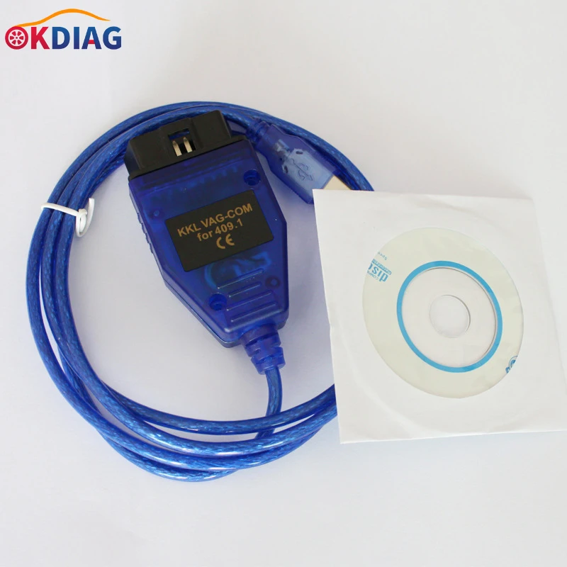 

KKL VAG COM 409.1 FT232RL Chip VAG COM KKL 409 VAG OBDII KKL Cable VAG COM Cable 409 Diagnostic Cable For Audi For Skoda