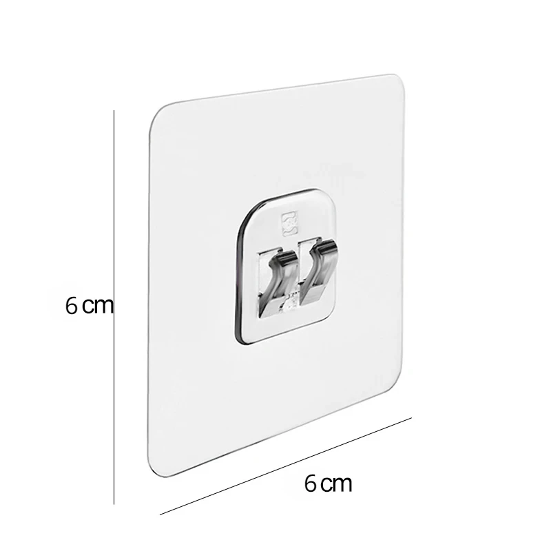 

Прозрачные самоклеящиеся крючки 1-20 шт