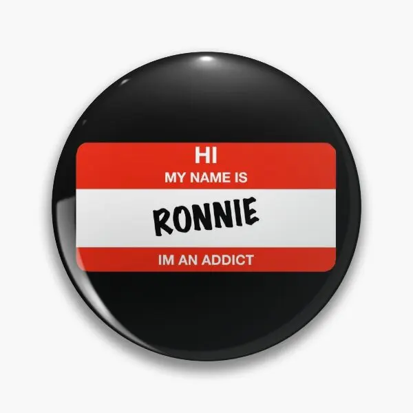 Мягкая булавка-пуговица с надписью Im Not A вампир