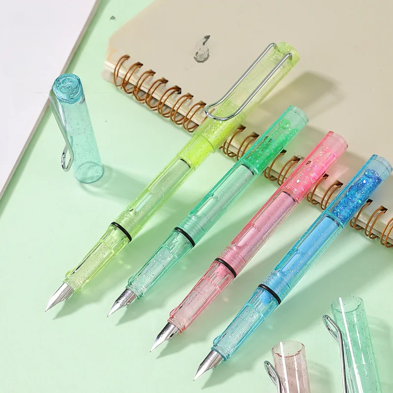 

Fountain Pen Style Calligraphy Brush with Soft Head for Beautiful Writing, Ink & Watercolor, Perfect for Beginners and Practice