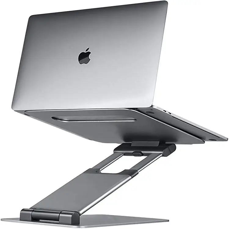 

360 Rotation Aluminium Laptop Stands Portable Notebook Bracket Adjustable Height Foldable Computer Holders