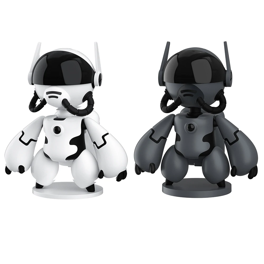 

Robot IP Camera Automatically Tracks Rotate Ultra Small Cam Night Vision Surveillance Camera Two-way Intercom Household Security