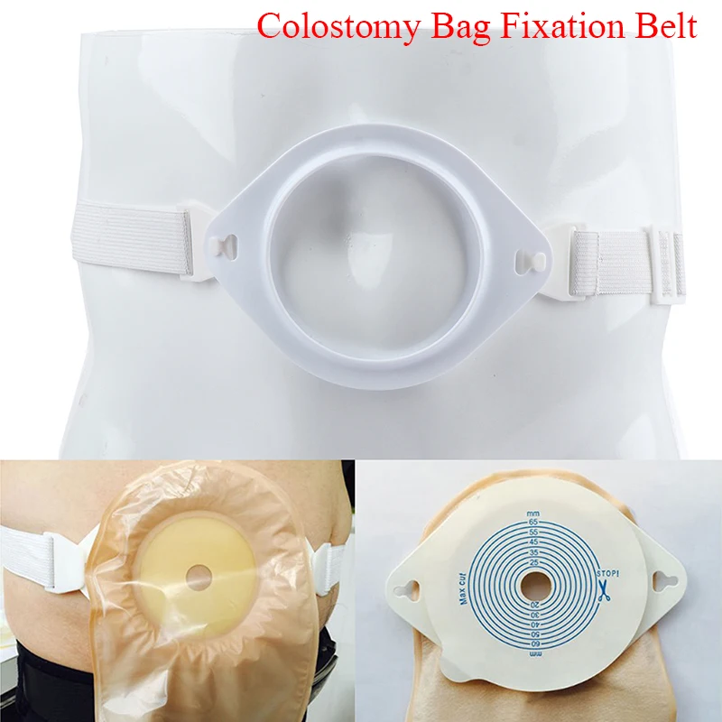 

1pc Stoma Reinforcement Belt Set Adjustable Ostomy Reinforcement Belt Colostomy Bag Fixation Belt Ostomy Bag Accessories Tools