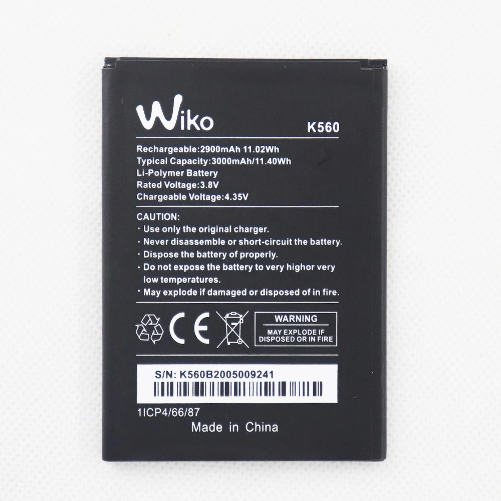 2200mAh k200 мобильный телефон для WIKO K200 аккумулятор