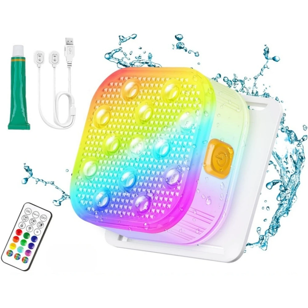 

SAIFENLAN Погружные светодиодные фонари для бассейна 16 цветов