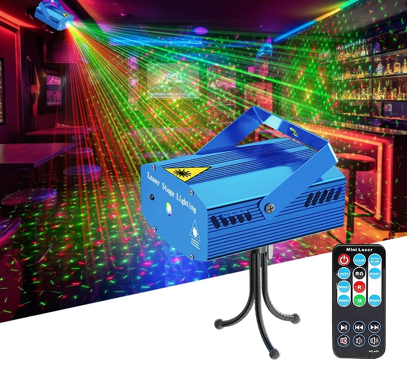 Фото Мини-лазерный проектор Firefly Gypsy для KTV, сцены, бара, цветной лазерный свет №1