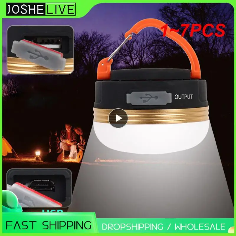 

1-7 шт., портативные мини-фонари для кемпинга