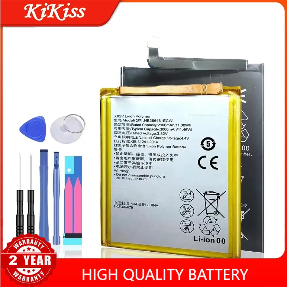 Аккумулятор для Huawei Honor 6 6A 6X 6C Pro 6S 7A 7S 8 8A 8S 8X/Enjoy 6S/Nova/P9 Lite mini/Y5 Y6 Y7 Y9 II Prime pro 2017 2018 2019