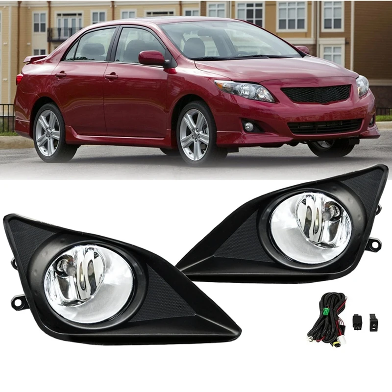 Противотуманные фары в сборе для Toyota Corolla/Altis 2008-2010 передний бампер