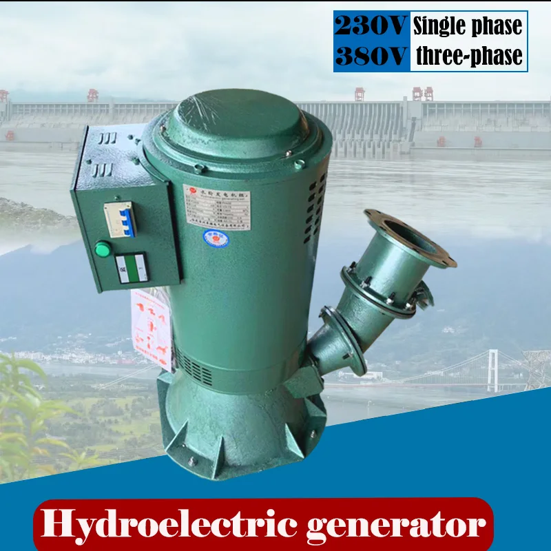 Hydroelectric Generator 30000W 20000W 220V Single Phase 380V 3Phase Water High Quality Permanent Magnet