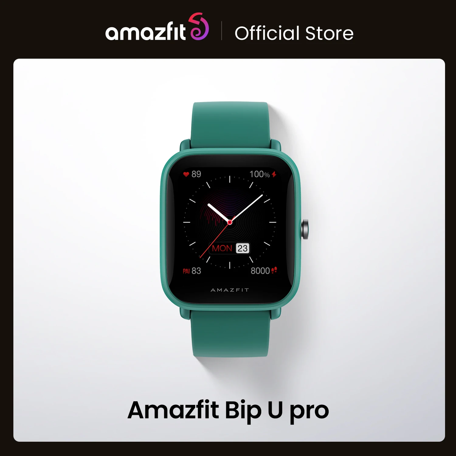

NEW 2021 Amazfit Bip U Pro GPS Smartwatch Color Screen 31g 5ATM Water-resistance 60+ Sports Mode Smart Watch for Android IOS