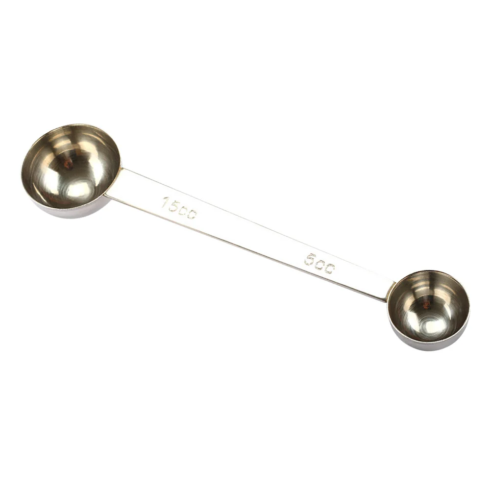 

15 Stainless Steel Spoon Coffee Scoops Metal Cooking Spoon Small Tea Spoons Metal Spoon Measuring Tablespoon Teaspoon
