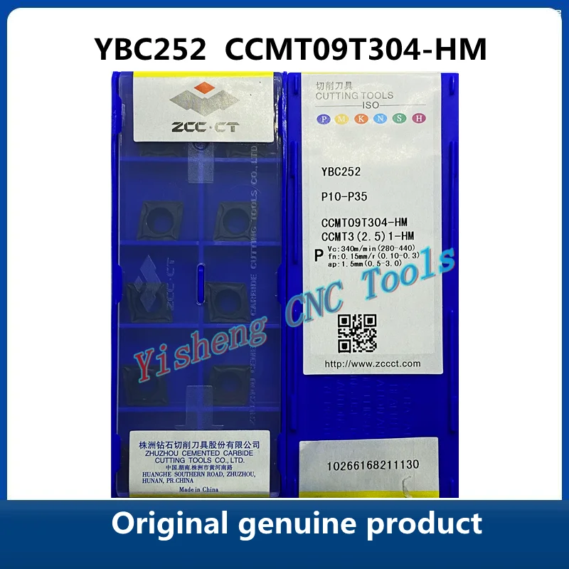 ZCC CT YBC252 YBC251 CCMT09T304-HM YBC151 YBD152 YBD102 CCMT09T304 YBC152 YBG202 карбидные вставки CNC токарный