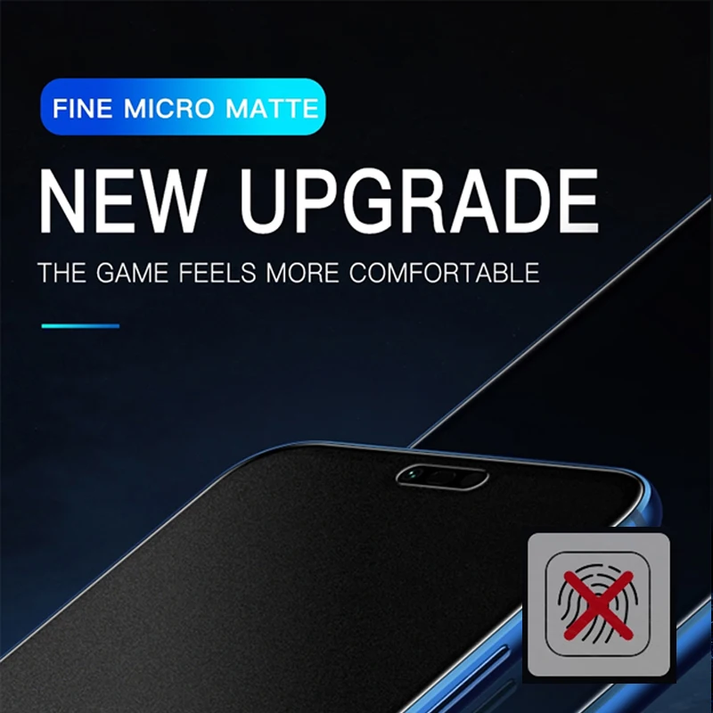 3pcs Frosted Ceramic Films for Xiaomi Poco X3 F3 M3 F2 Pro Matte Screen Protector 8 9 Lite 9T 10T Black Edge Soft |