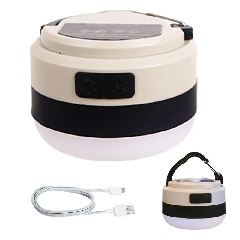 

Camping Lantern Rechargeable Multifunctional Camping Lanterns With Charger Polychromatic Camping Flashlights Water Proof