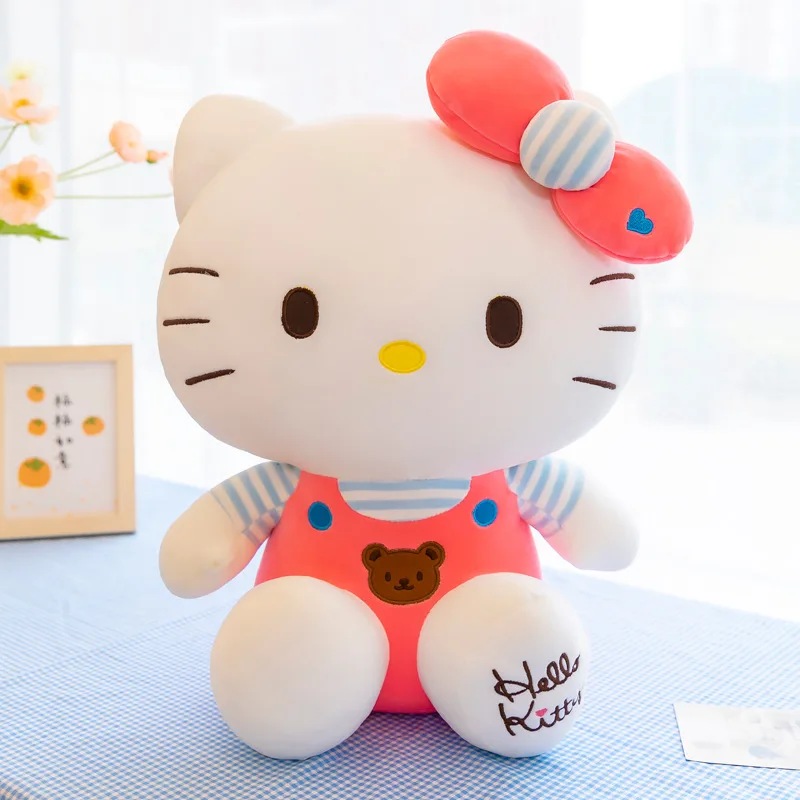Sanrio Hello Kitty 30Cm Kawaii Plush Doll Fluffy Stuffed Ani