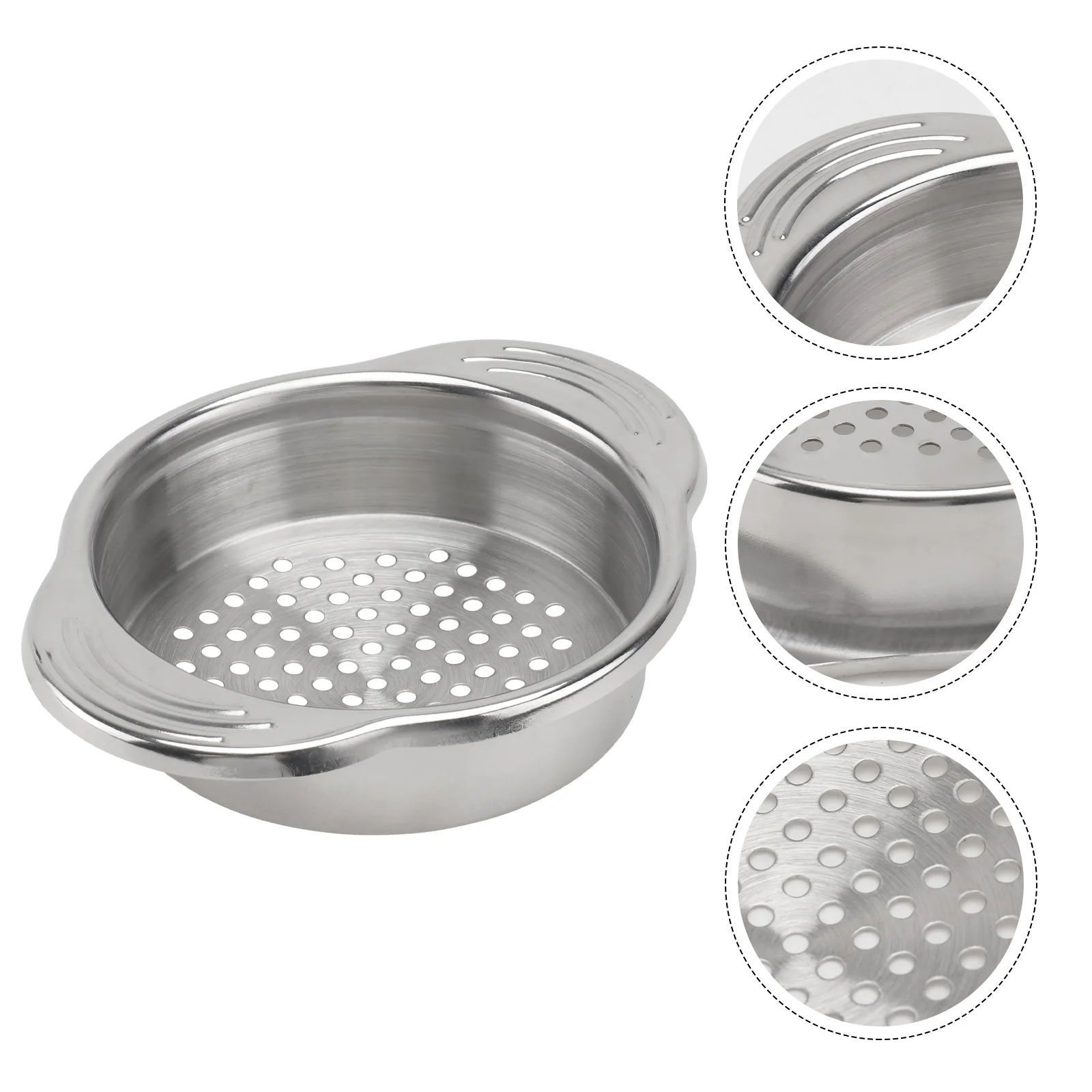 

1PC Water Draining Strainer Durable Can Colander Kitchen Tool Fruit Can Strainer for Beans