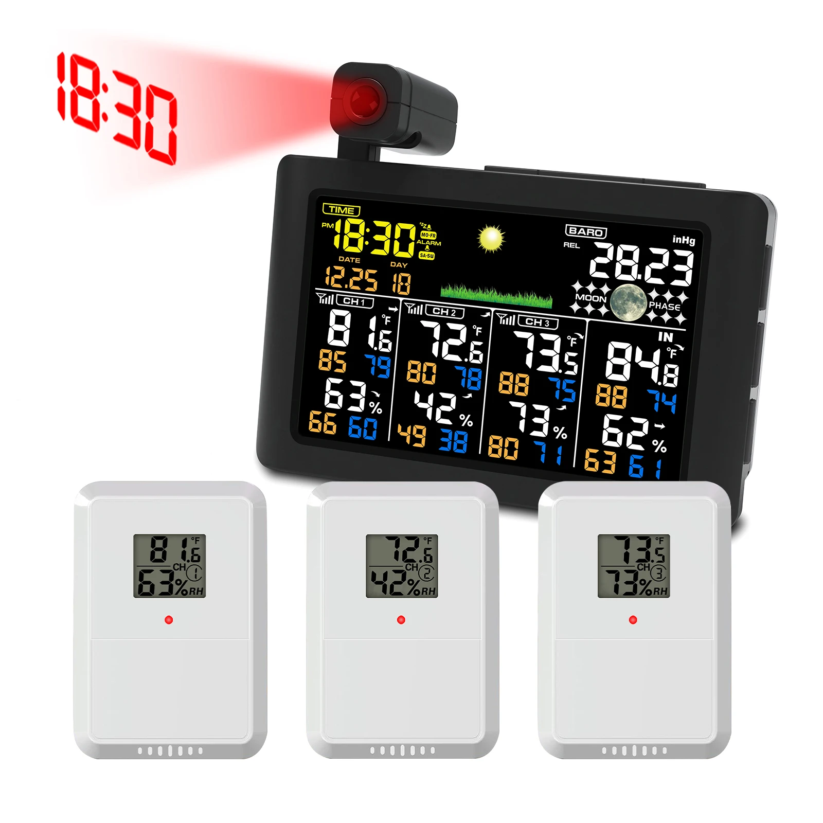 

Проекционные часы WS0840