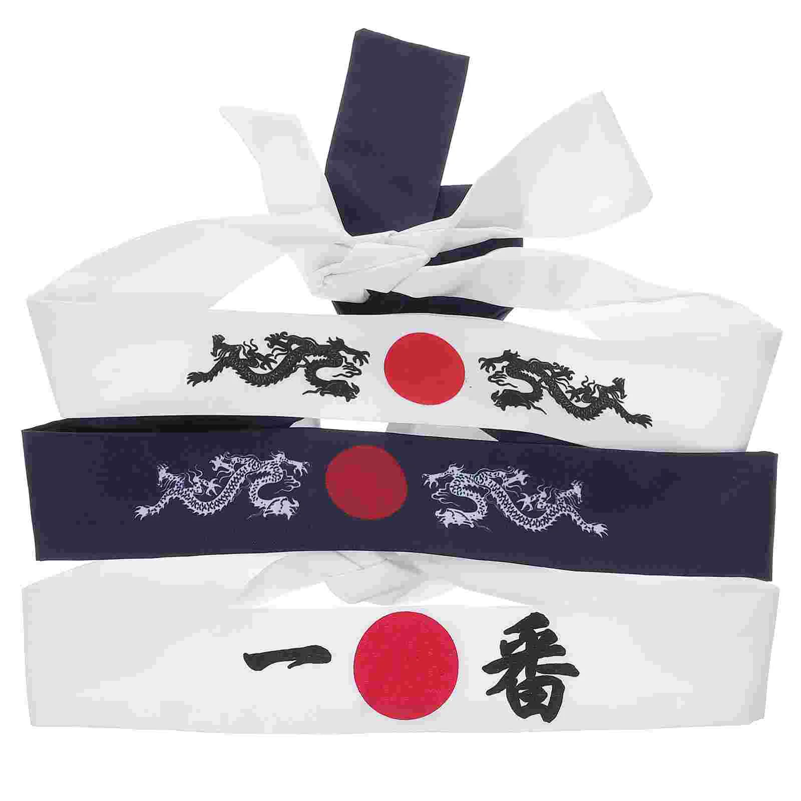 

Hair Rope Exercise Headband Japanese Sushi Chef Decorative Karate Headbands Sports
