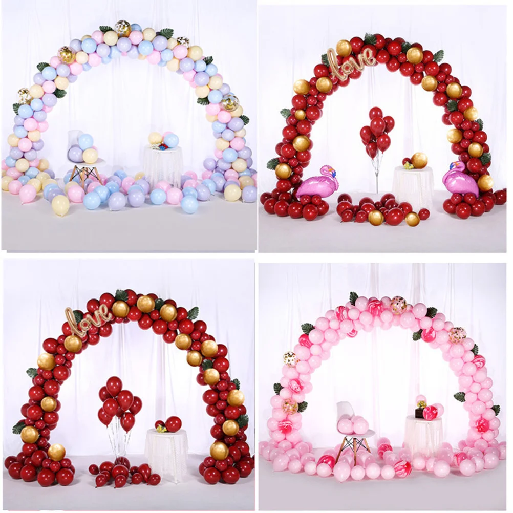 

Balloon Arch Stand Kit Column Pole Base Table Garland Frame Holder Stands Water Wedding Ballon Half Accessory Party Round Decor