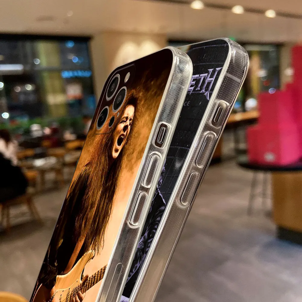 M-Megadeths чехол с защитой от ржавчины для iPhone 11 15 14 Pro Max 12 13 Mini 16 Plus X S 8 7 мягкий