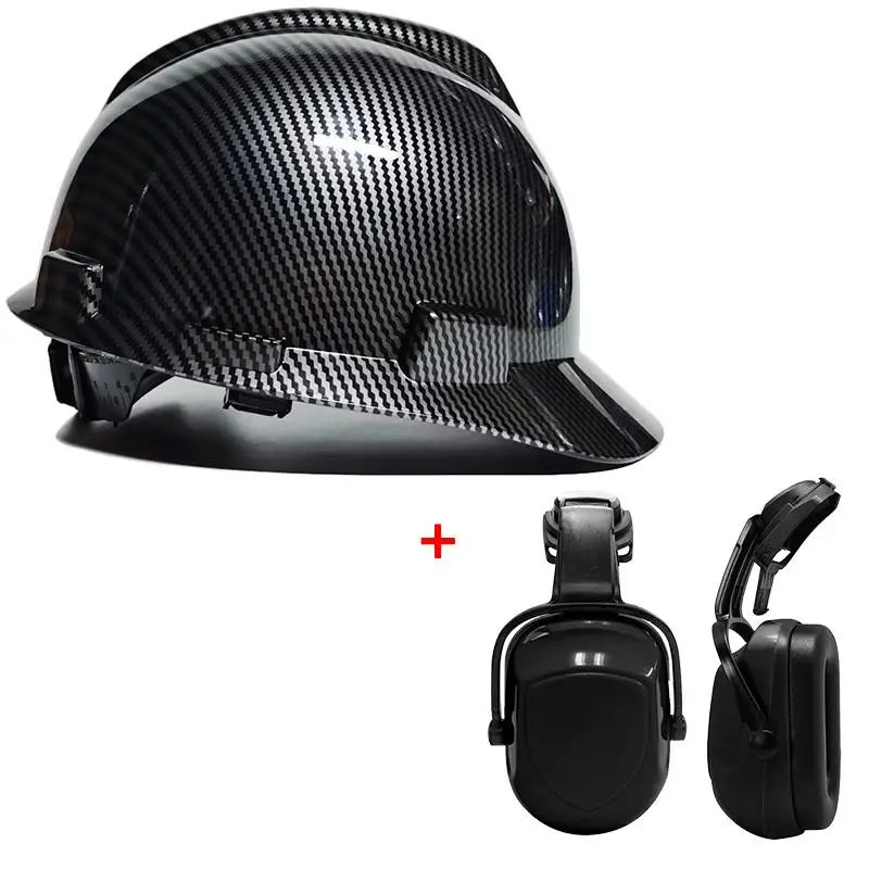 

, Защитный шлем из углеродного волокна, конструкция, твердая шапка, высококачественные защитные шлемы из АБС, рабочая шапка