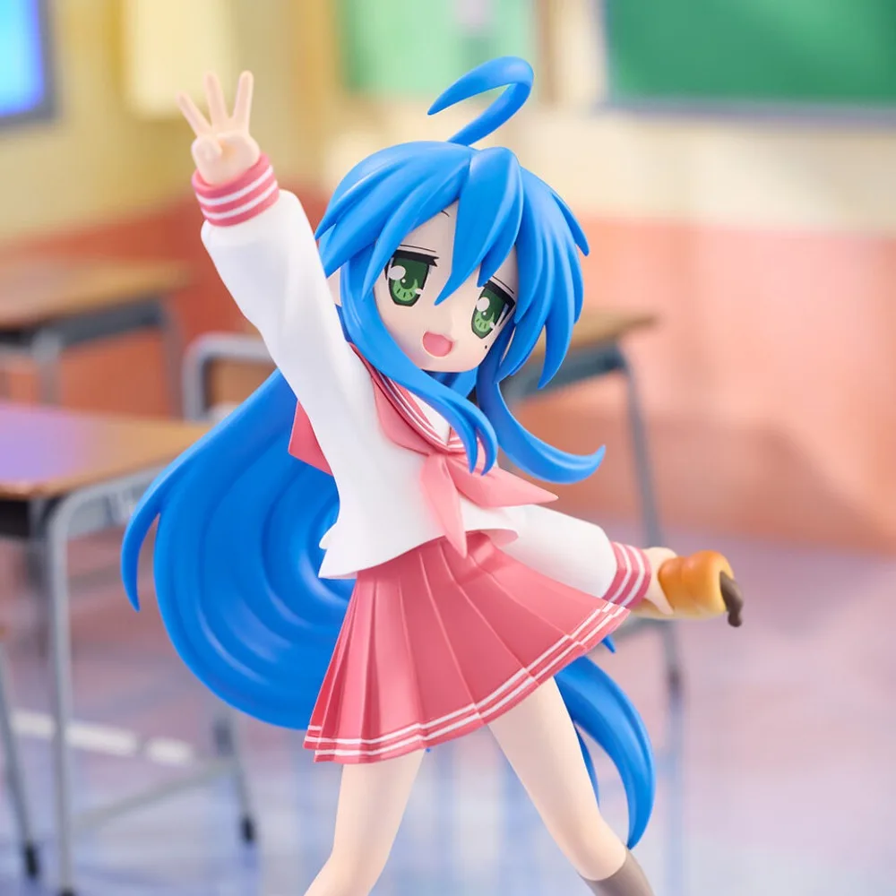 Фото 100% в наличии Оригинальная фигурка Furyu Trio-Try-iT LuckyStar Izumi Konata, аниме-фигурка, модель, украшение, подарок на день рождения, игрушки №3