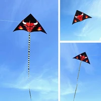 free shipping large bull kite flying string line outdoor toys cow kite animal kites kids tools soft kite factory