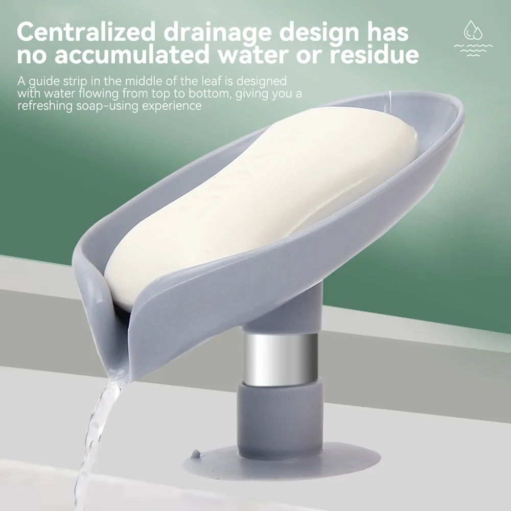 Держатель для мыла в форме листа