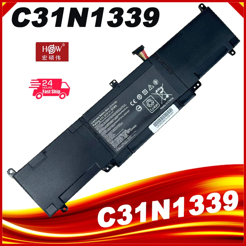 Genuine C31N1339 Battery for Asus ZenBook UX303LA UX303LB UX303LN UX303UA TP300L