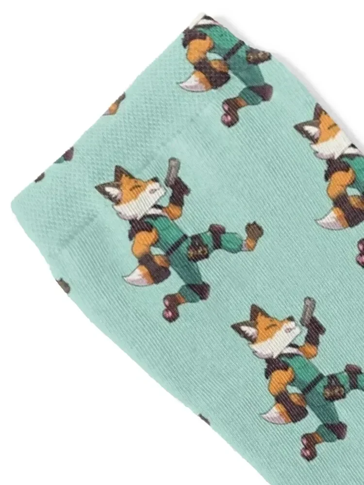 Носки Fork Nite Fox Man роскошные оптовые противоскользящие футбольные носки