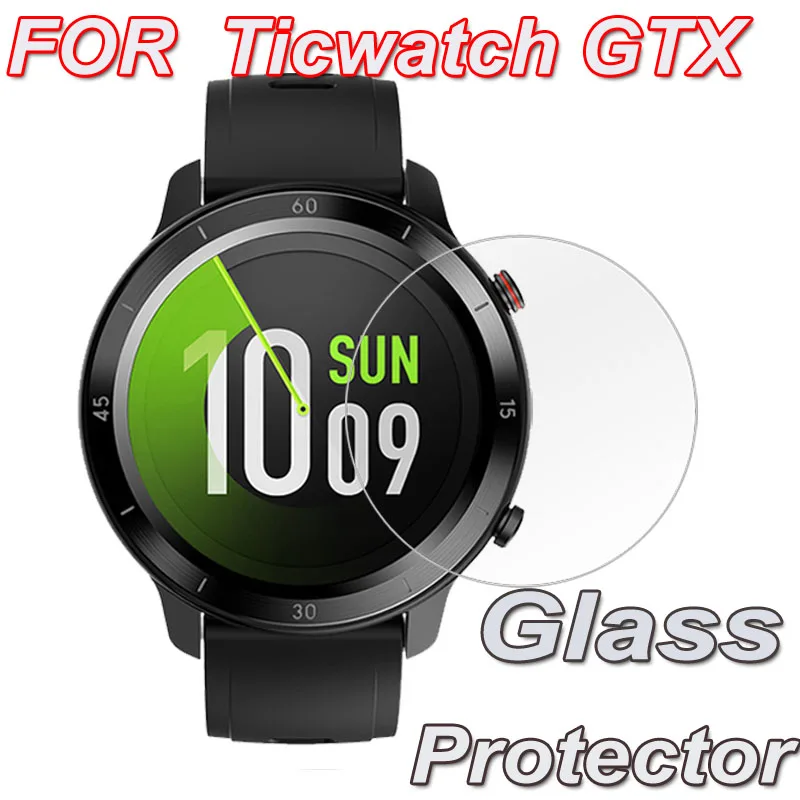 1/2/3Pcs For Ticwatch S2 Ticwatch GTW/GTK/GTX  Tempered Glass HD Clear Anti-Scratch  Explosion-proof Screen Protector