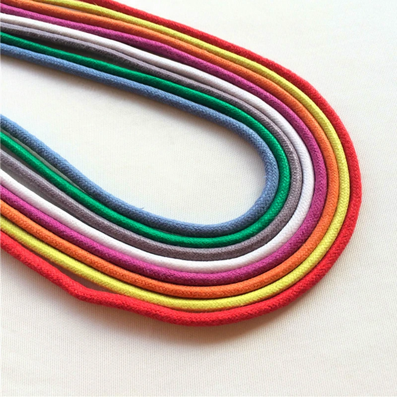 Coolstring 100Pairs Waxed Lacets Durable 3MM Thiny Boots Shoelaces With Golden Metal Aglets Shoe Decoration Affordable Wholesale