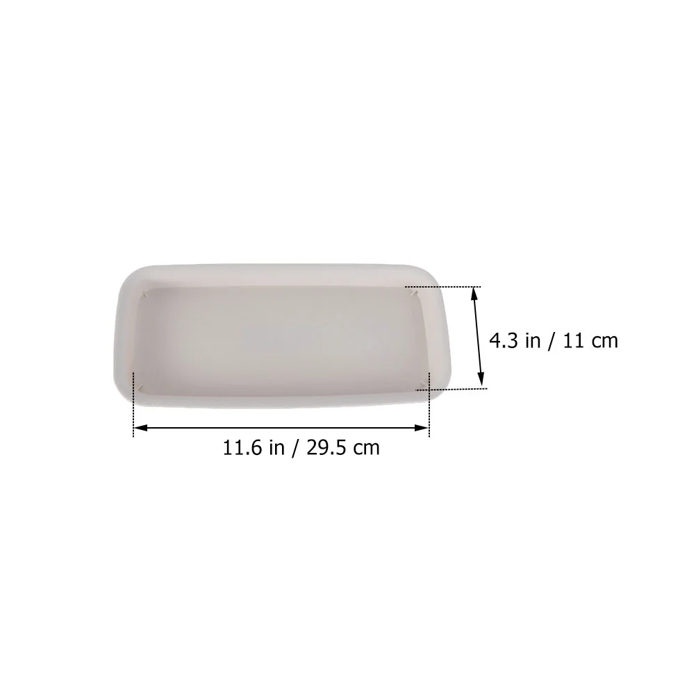 

3 Pcs Flower Pot Tray Potted Plants Flowerpot Bottom Trays Indoor Flower Base Tray Plastic Flower Pots Base Planter Drip Plate