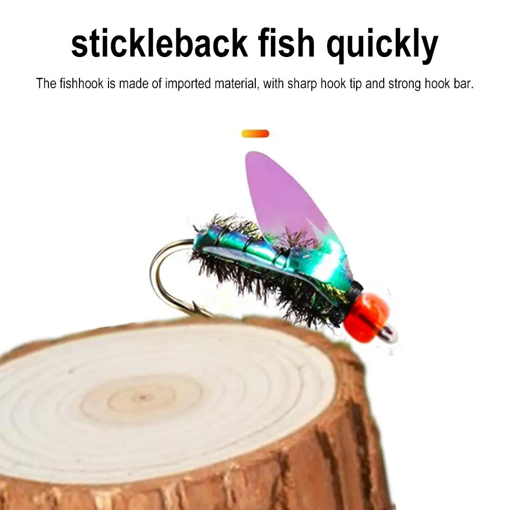 Крючки для ловли нахлыстом искусственная рыбалка блестящий рыболовный крючок